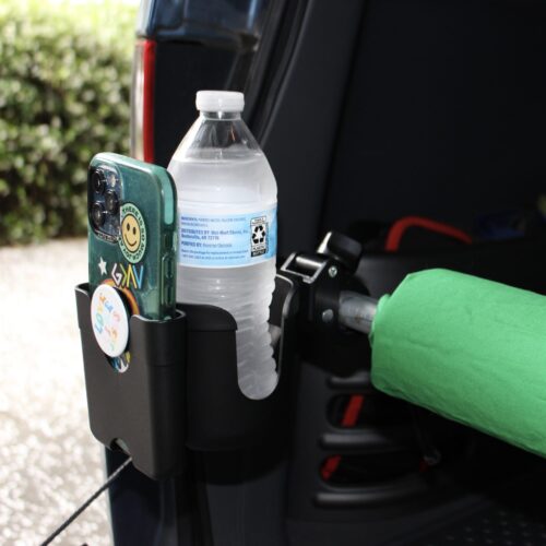 Cup/Phone Holder for Tailgate Backrest