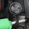 Rechargeable Fan for Tailgate Backrest